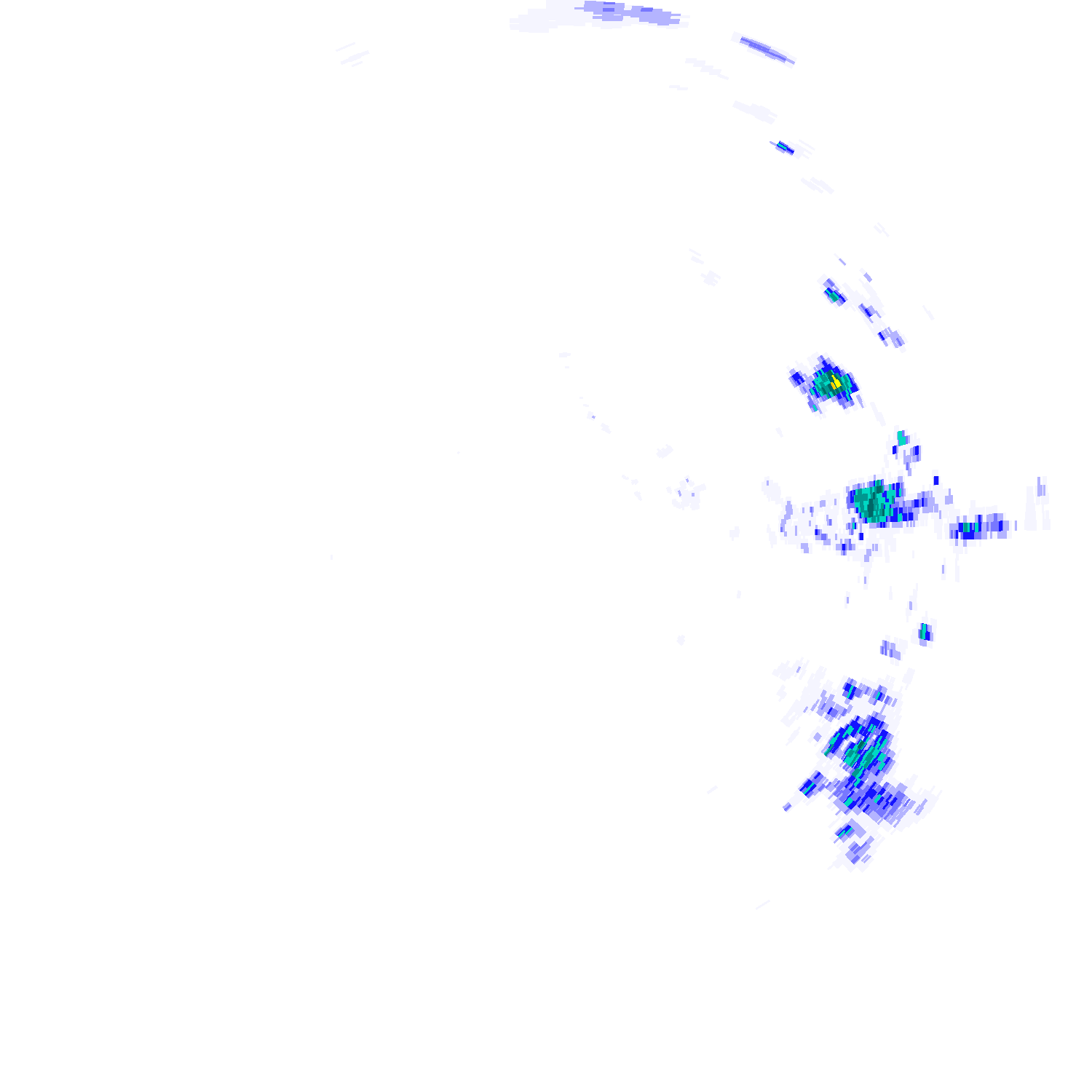 Glenfern Weather Rainfall Radar - 01:34:00 PM