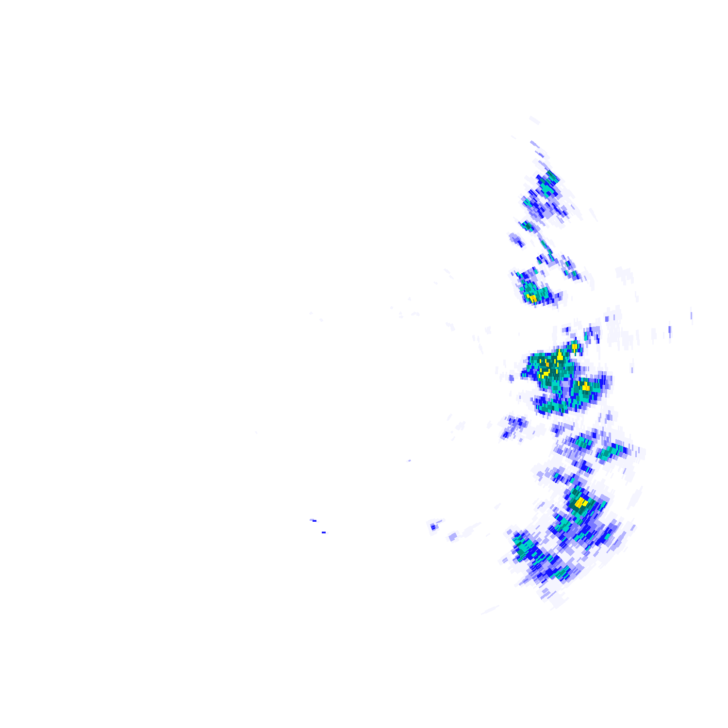 Kingaroy Weather Rainfall Radar - 05:39:00 PM