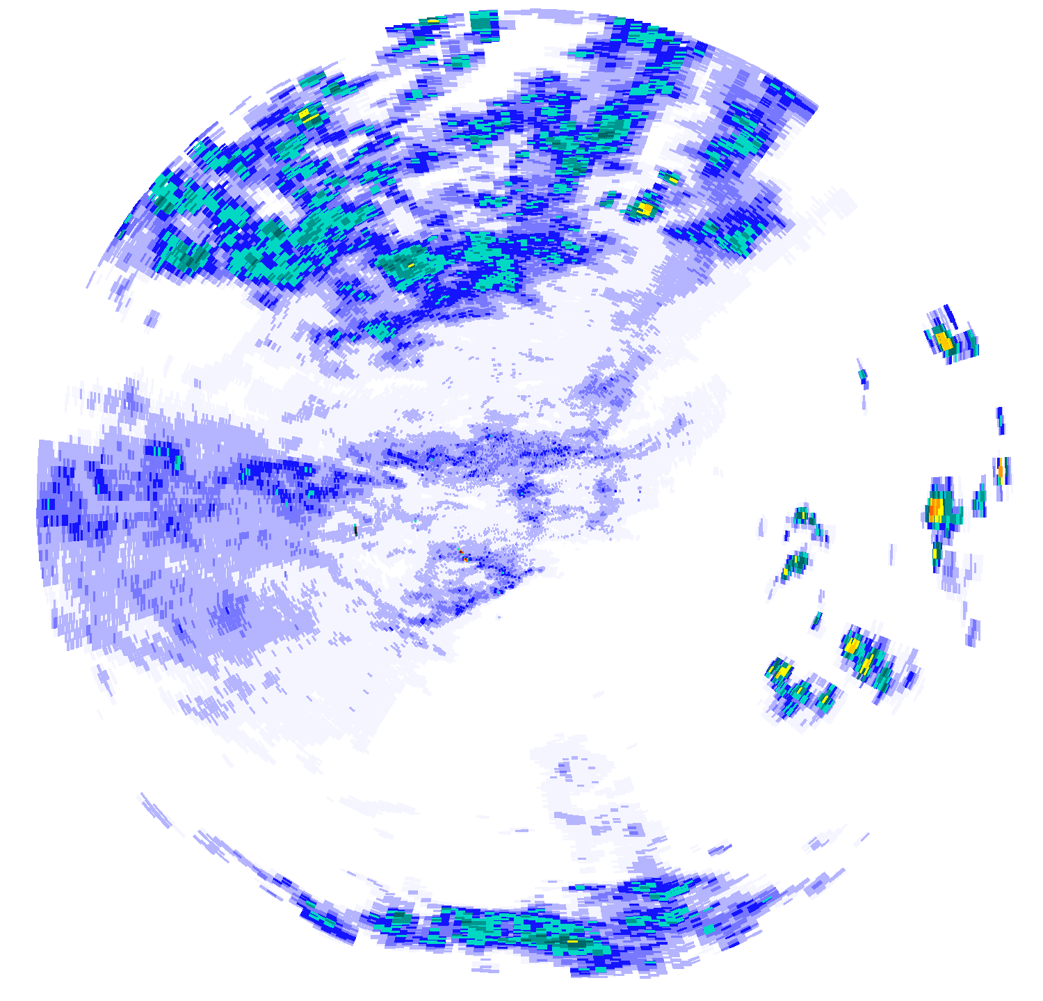 Carnarvon Weather Rainfall Radar - 07:34:00 AM