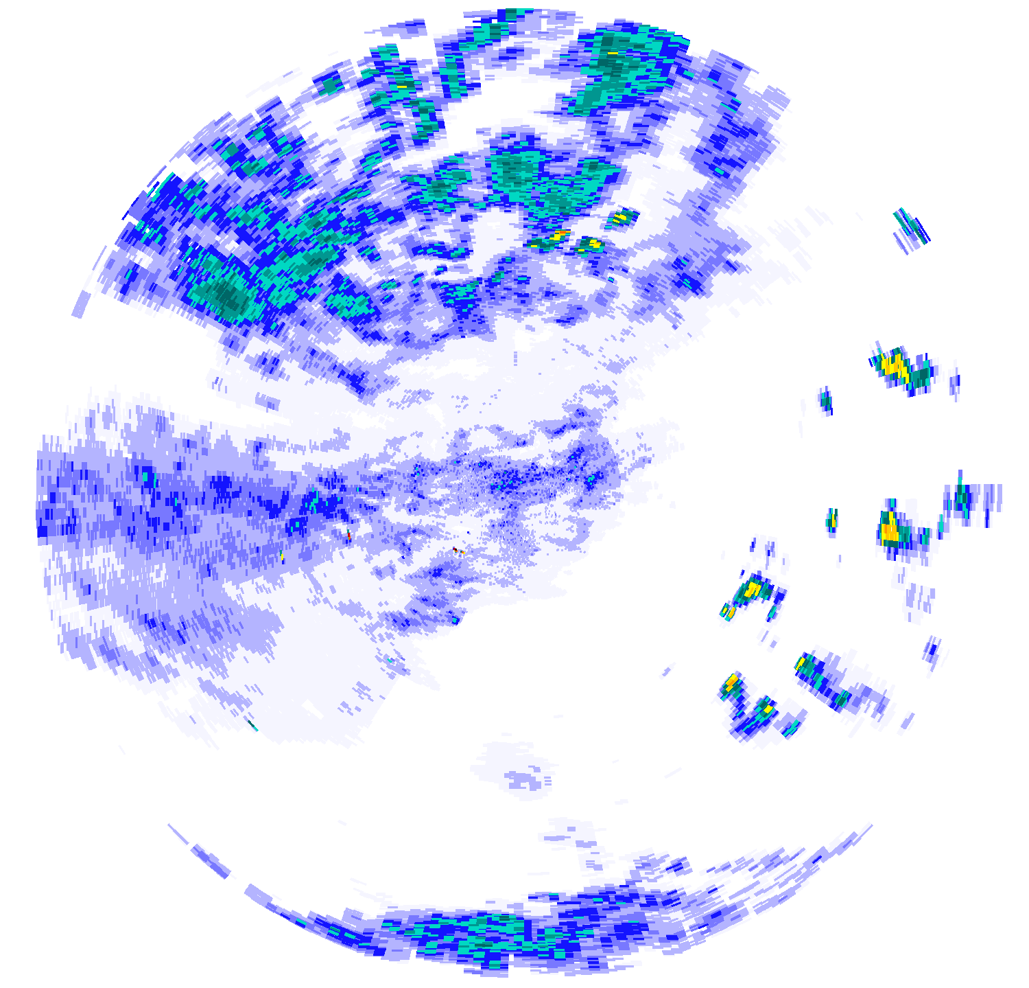 Carnarvon Weather Rainfall Radar - 07:54:00 AM