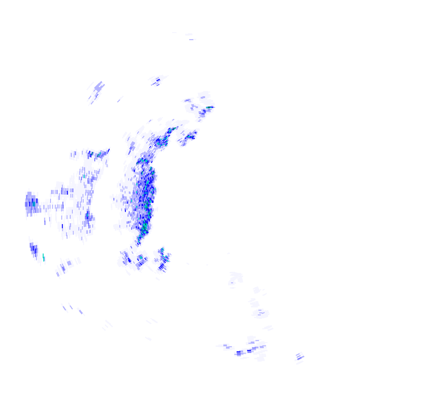 Roebuck Weather Rainfall Radar - 02:29:00 AM