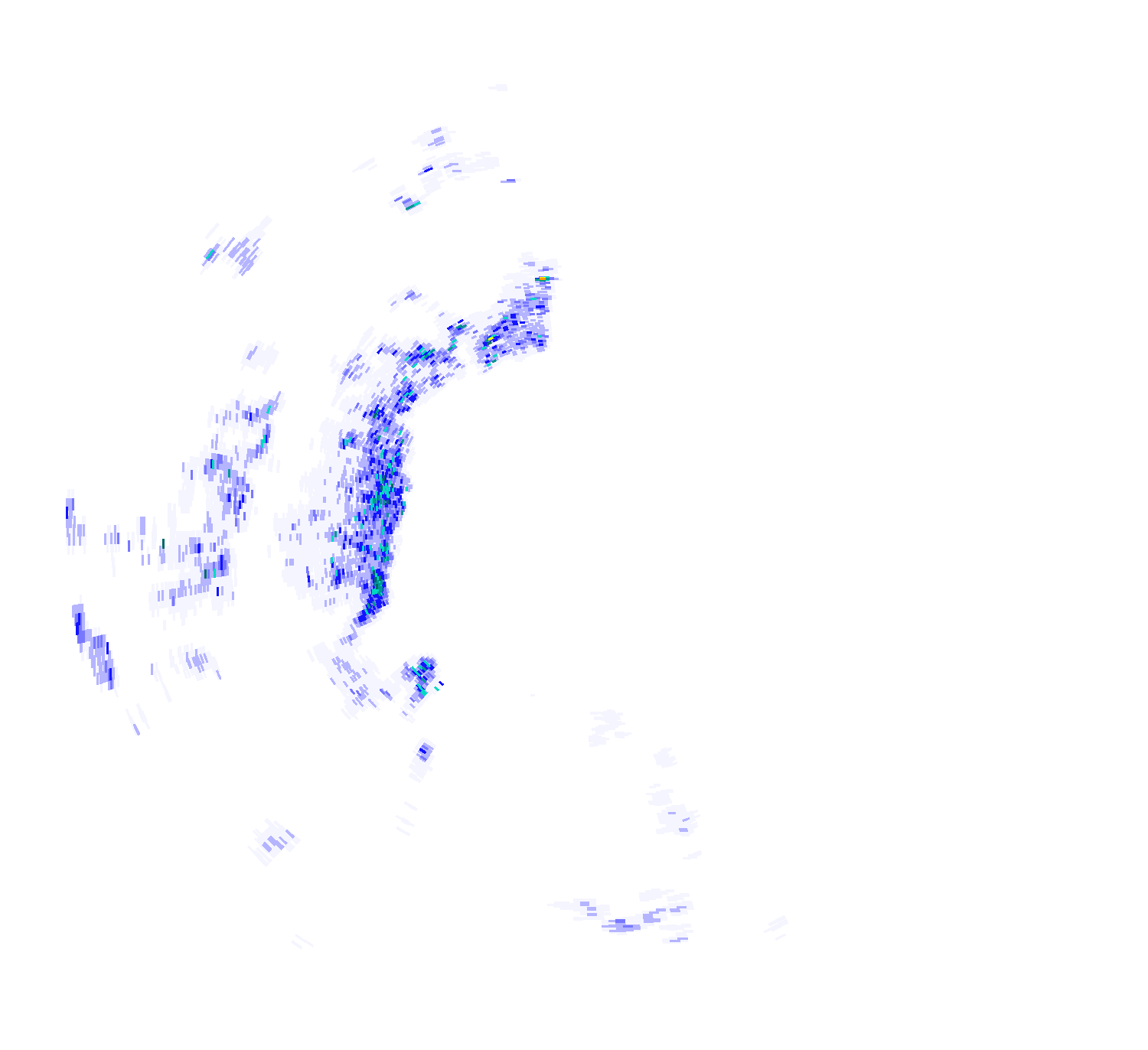 Roebuck Weather Rainfall Radar - 02:39:00 AM