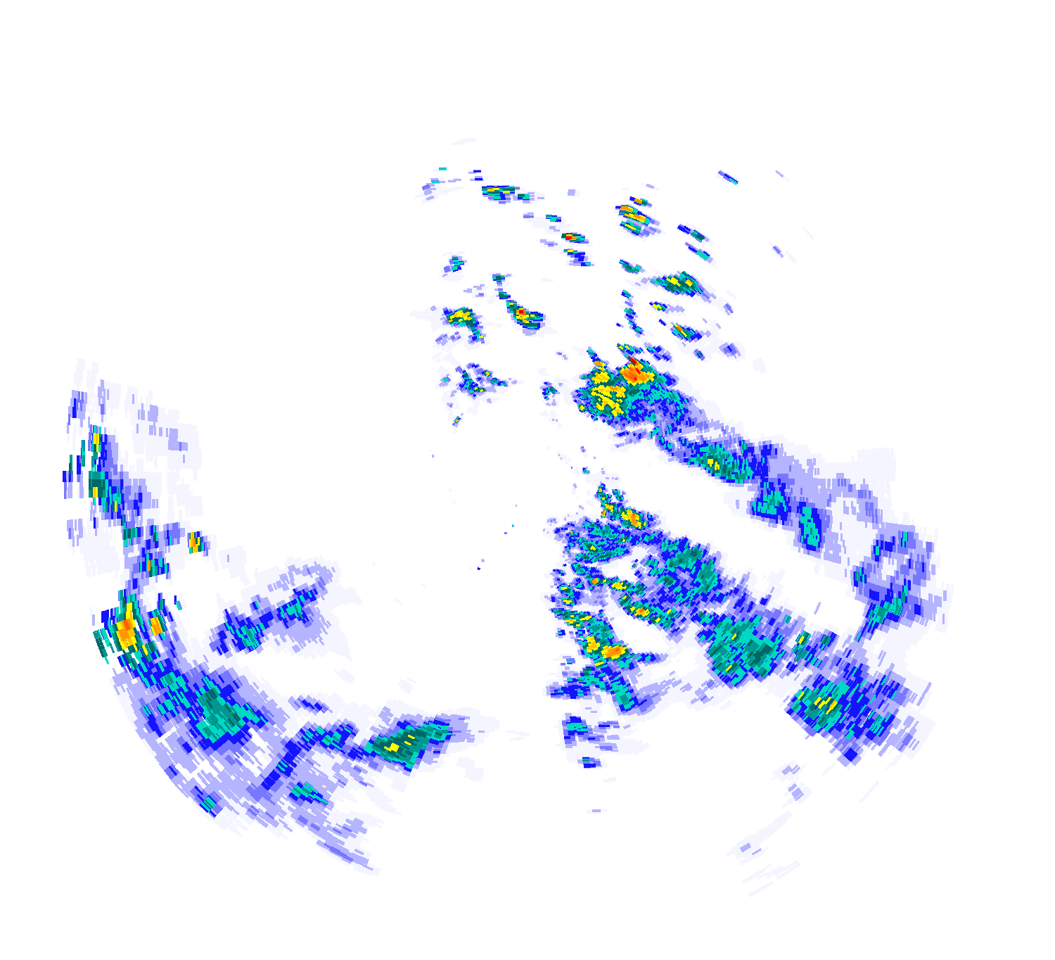 Silky Oak Weather Rainfall Radar - 01:04:00 PM