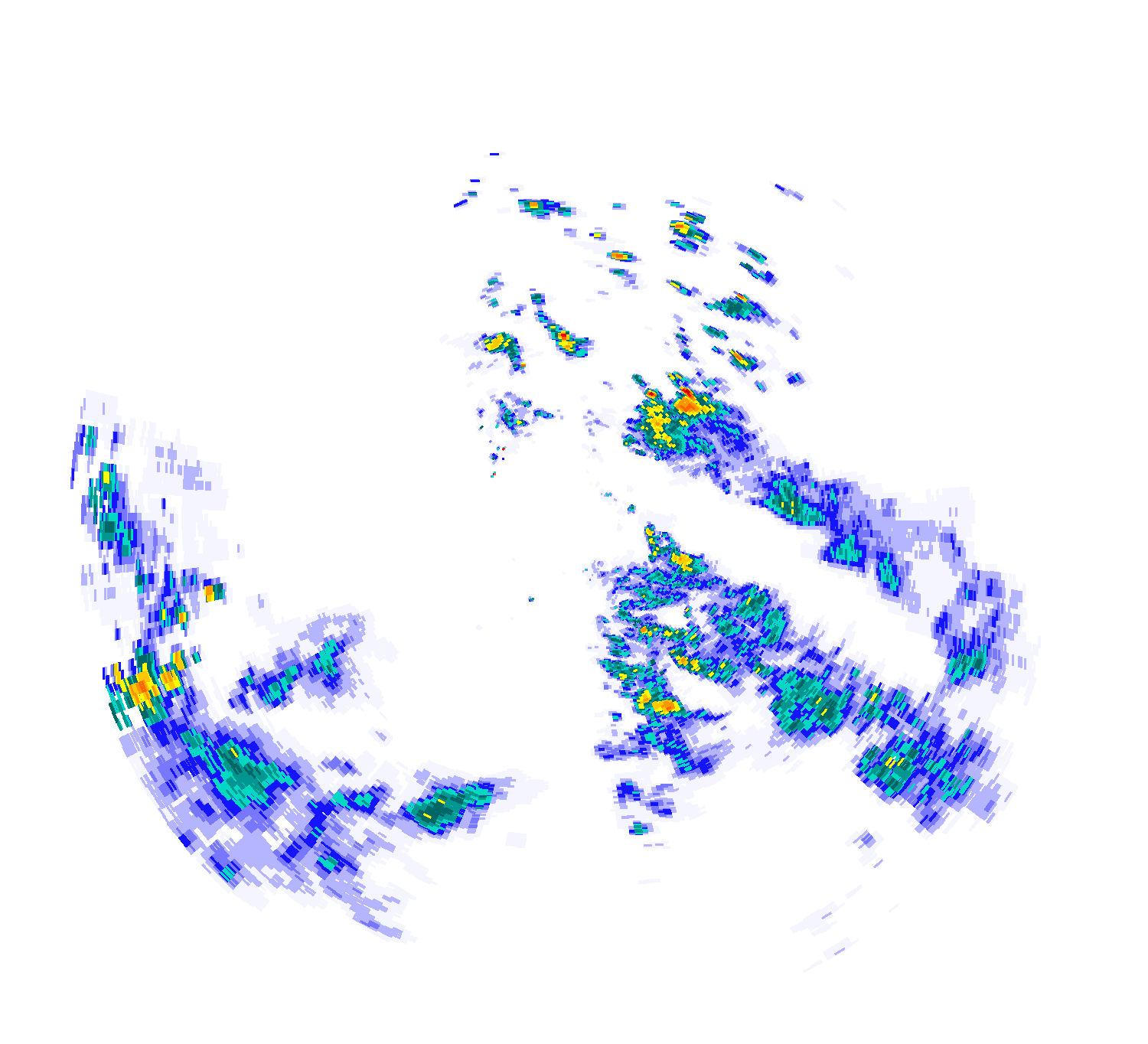 Silky Oak Weather Rainfall Radar - 01:09:00 PM