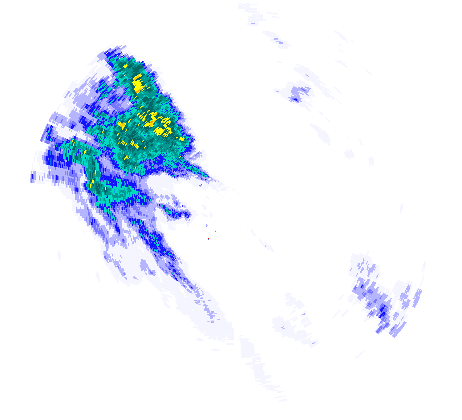 Edmonton Weather Rainfall Radar - 08:04:00 AM