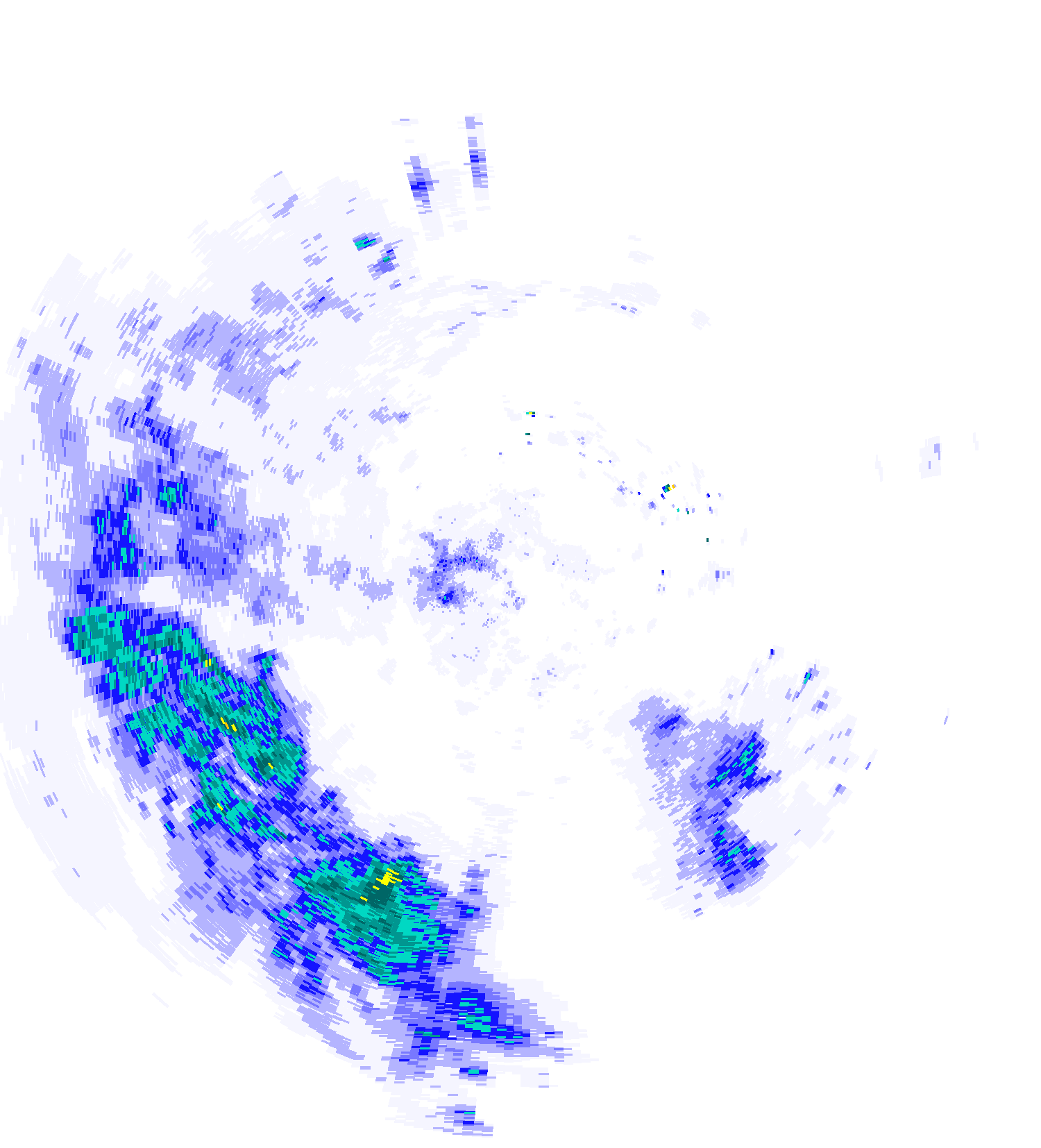 Cape Schanck Weather Rainfall Radar - 07:34:00 AM