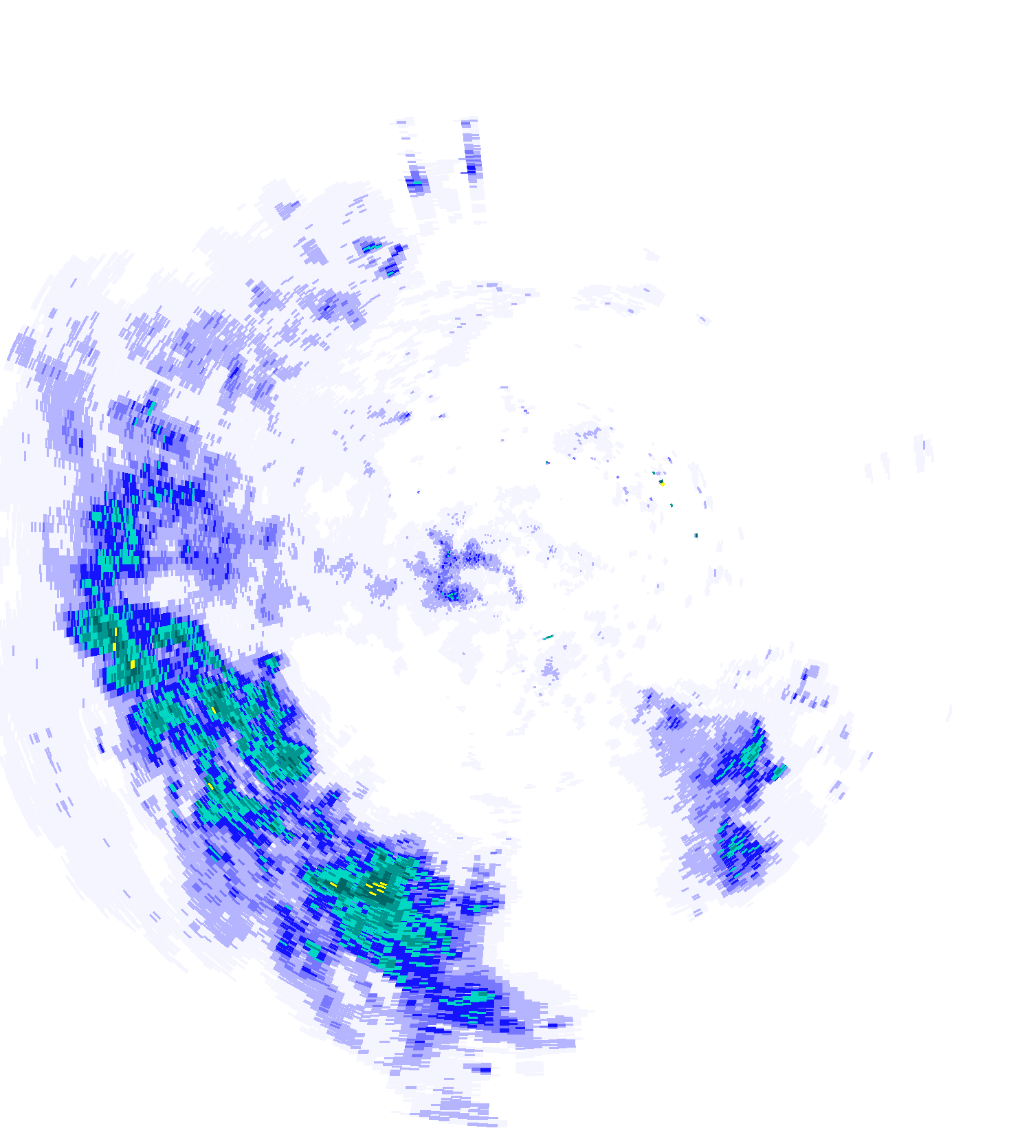 Cape Schanck Weather Rainfall Radar - 07:39:00 AM