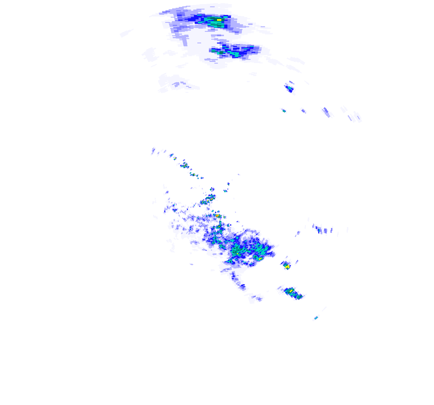 Moranbah Weather Rainfall Radar - 05:39:00 PM