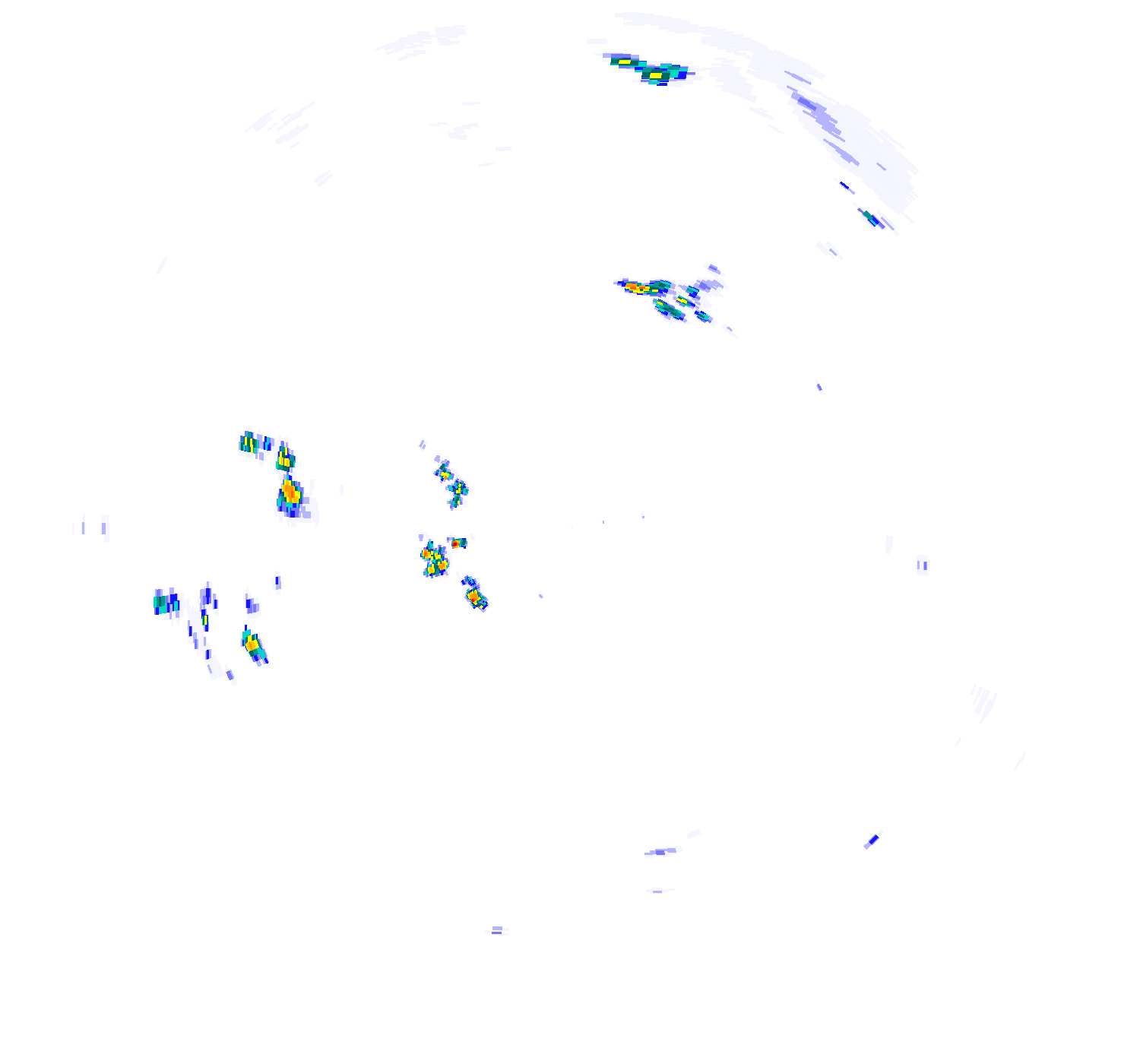 Moranbah Weather Rainfall Radar - 07:34:00 AM