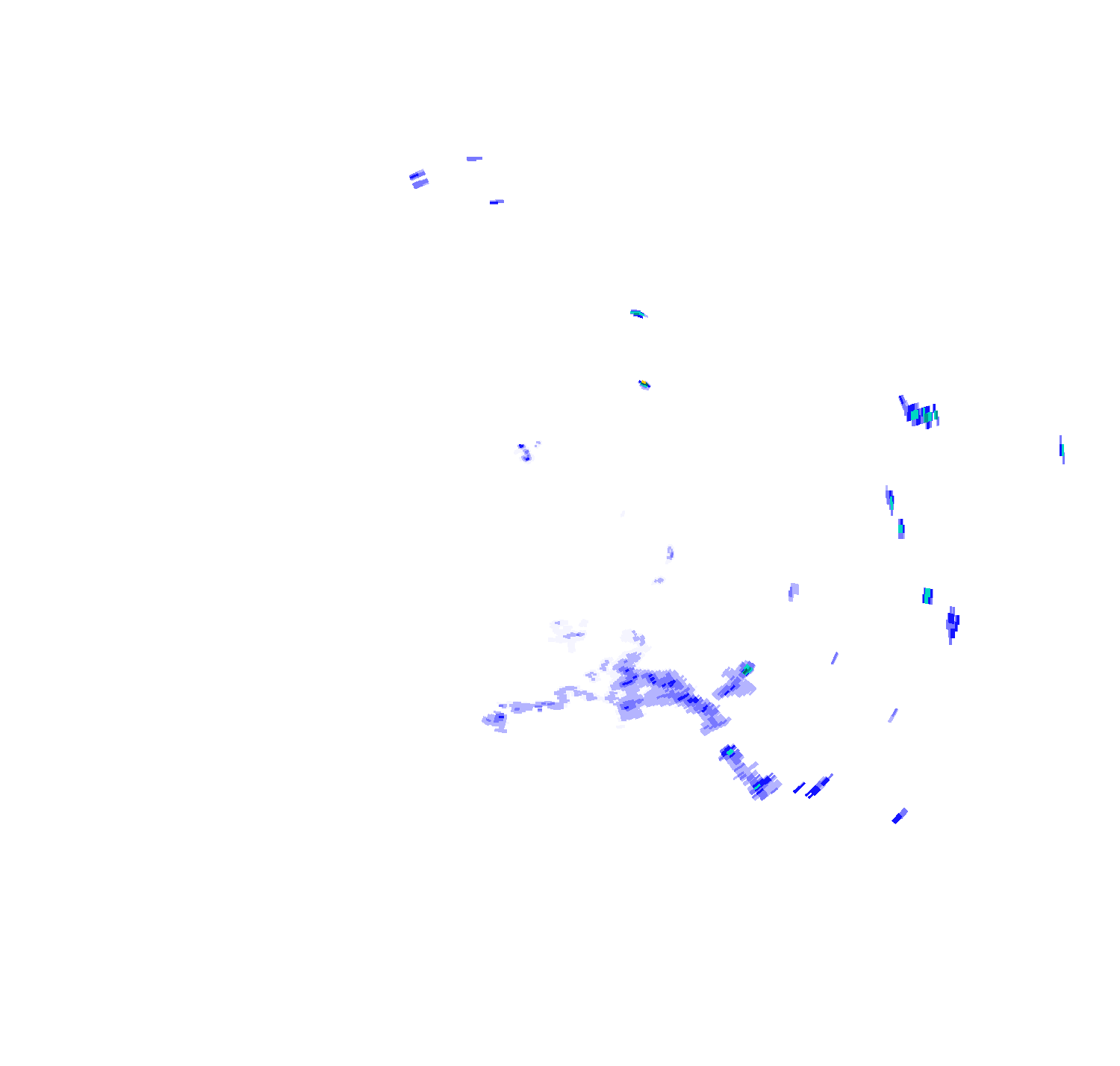 Biloela Weather Rainfall Radar - 01:34:00 PM