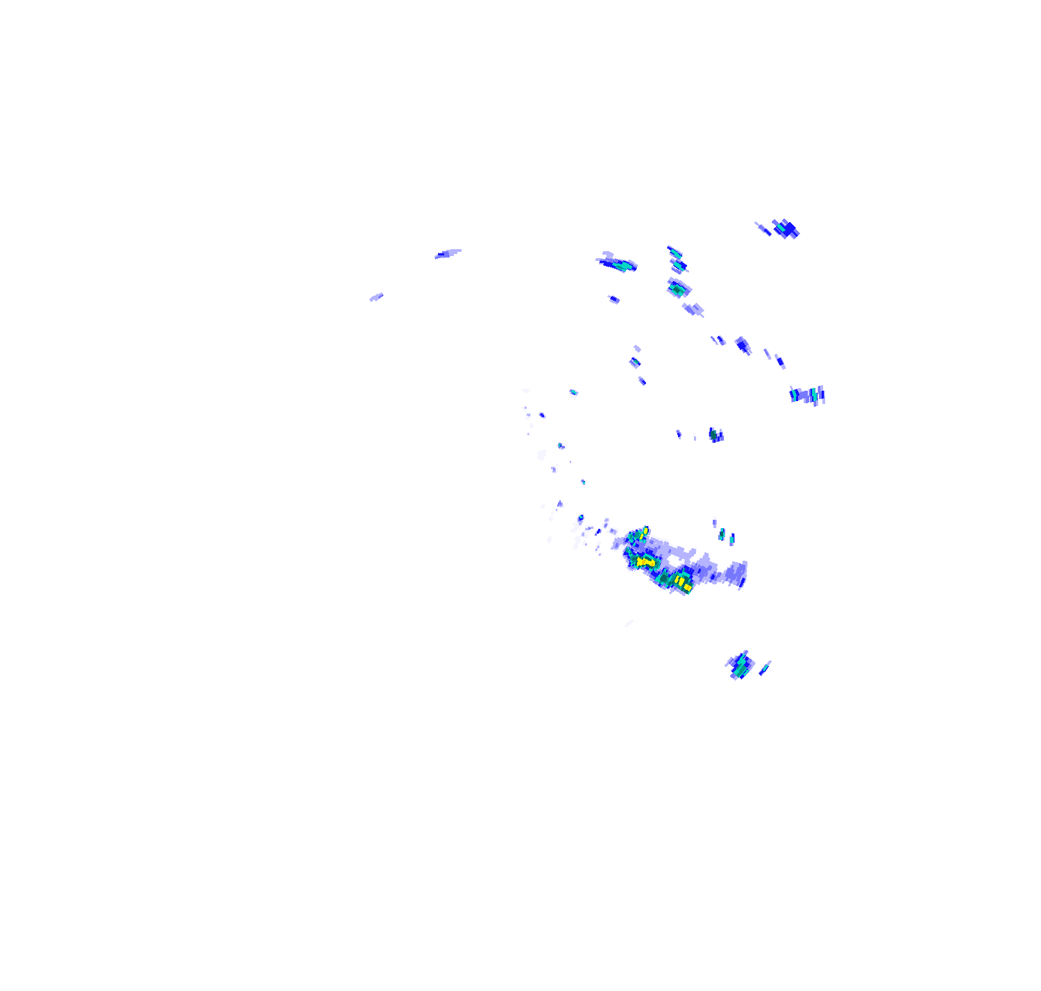 Benaraby Weather Rainfall Radar - 05:39:00 PM