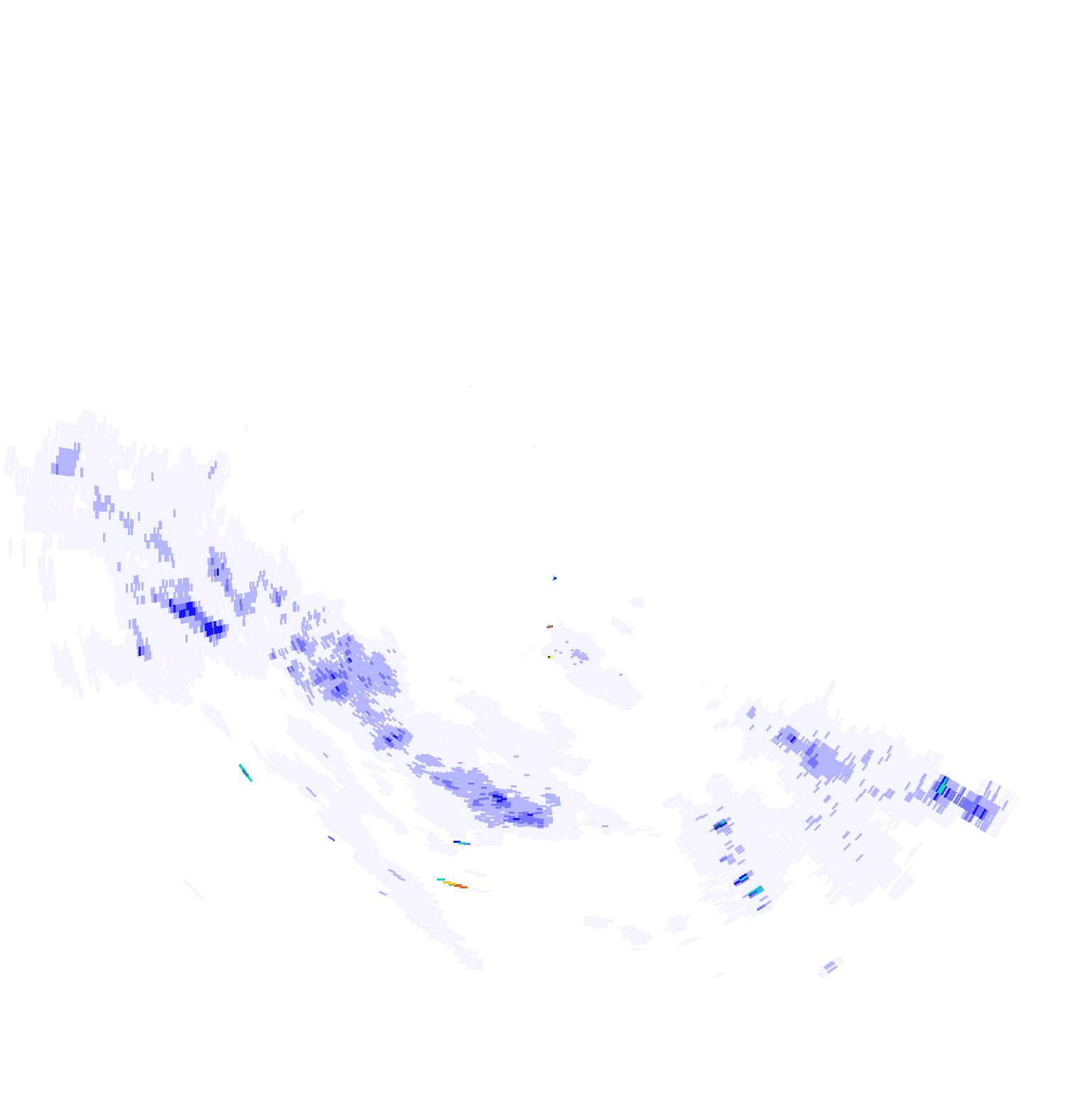 Eagleton Weather Rainfall Radar - 12:39:00 AM