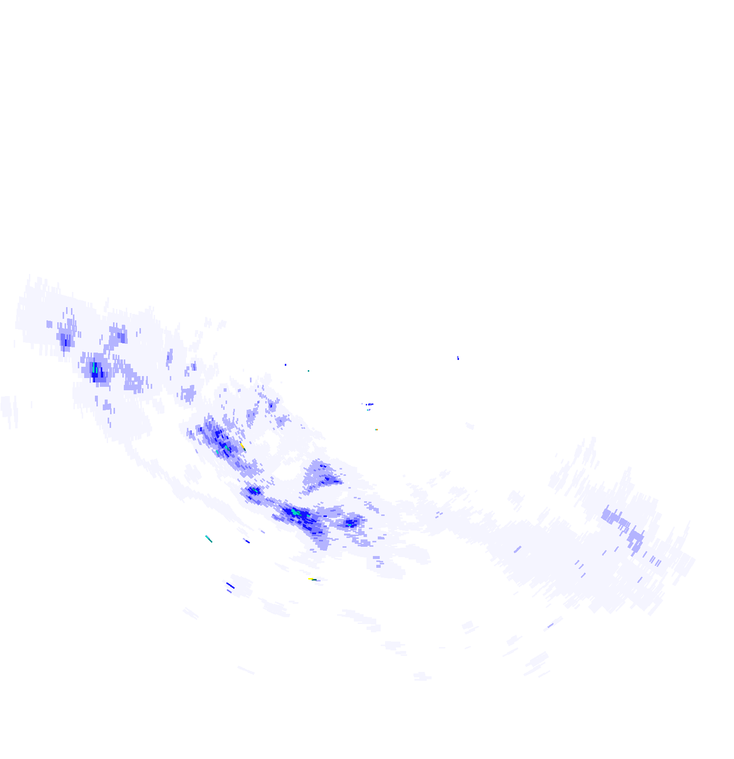 Eagleton Weather Rainfall Radar - 01:09:00 AM