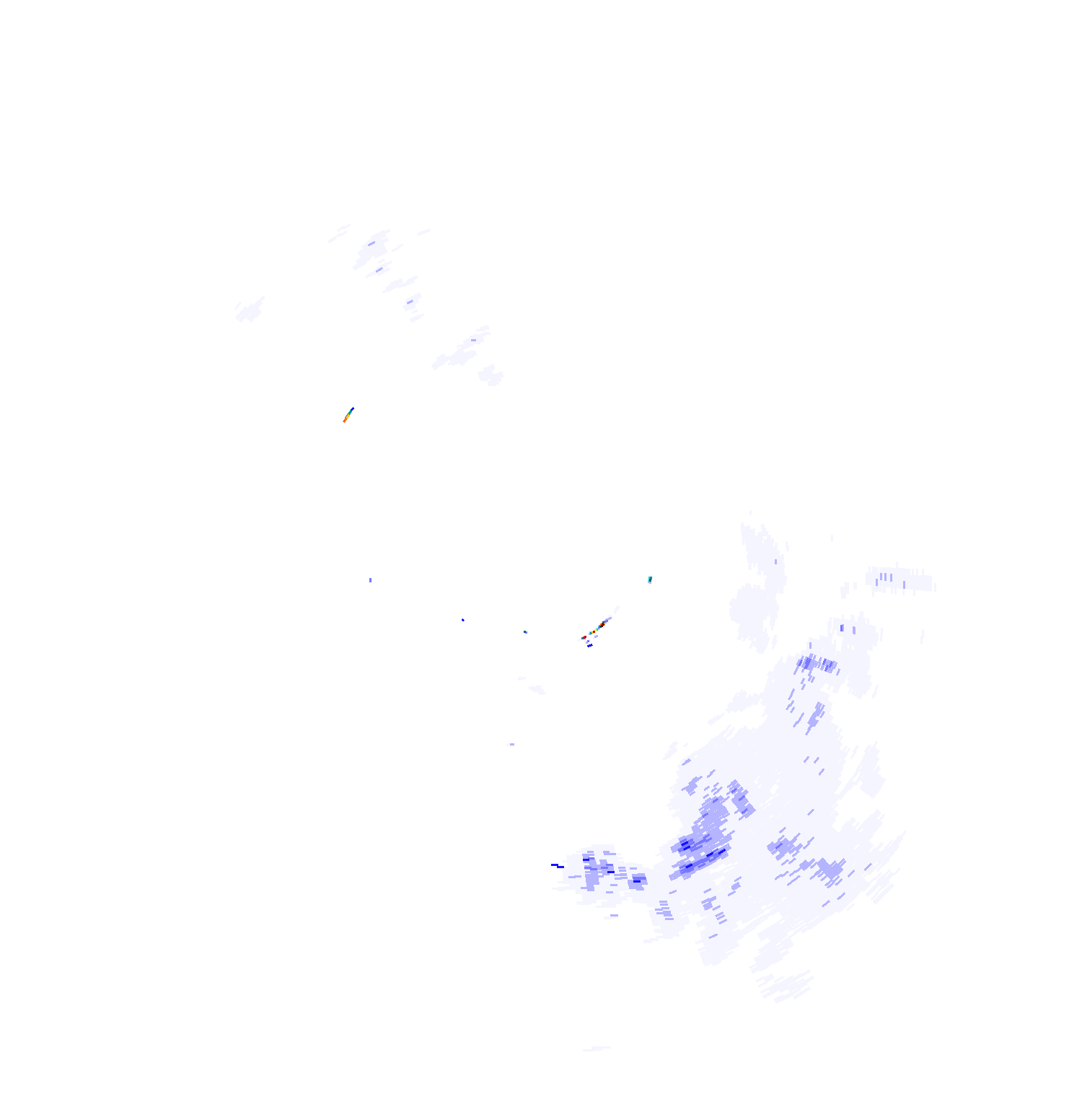 Loxford Weather Rainfall Radar - 04:59:00 AM