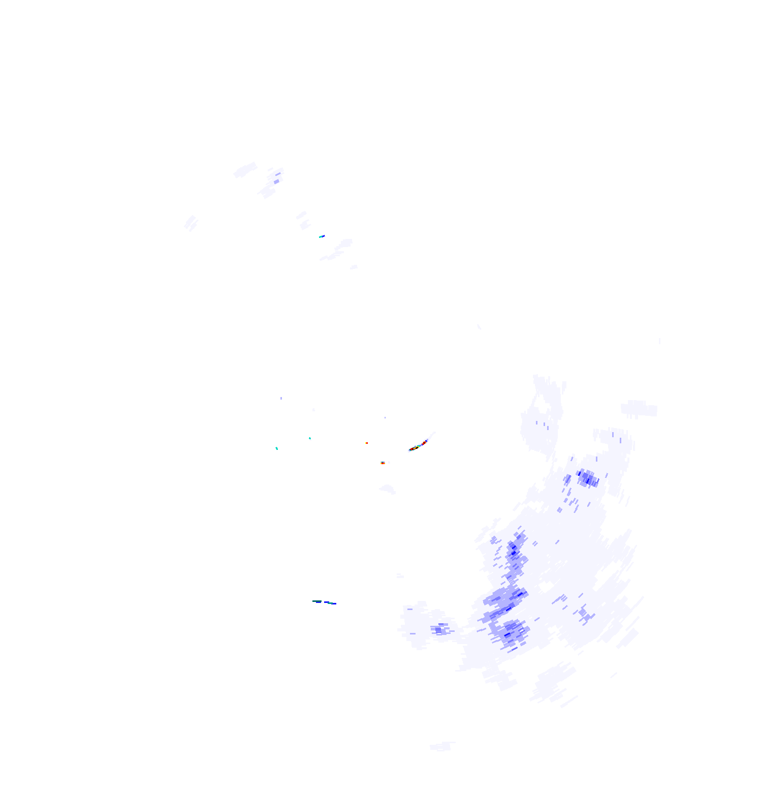 Loxford Weather Rainfall Radar - 05:04:00 AM