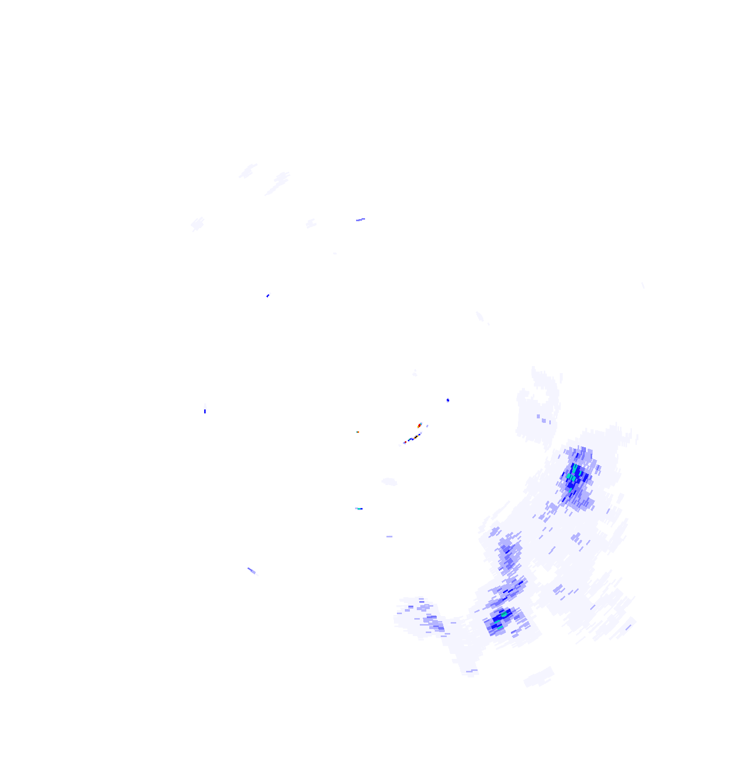 Loxford Weather Rainfall Radar - 05:09:00 AM