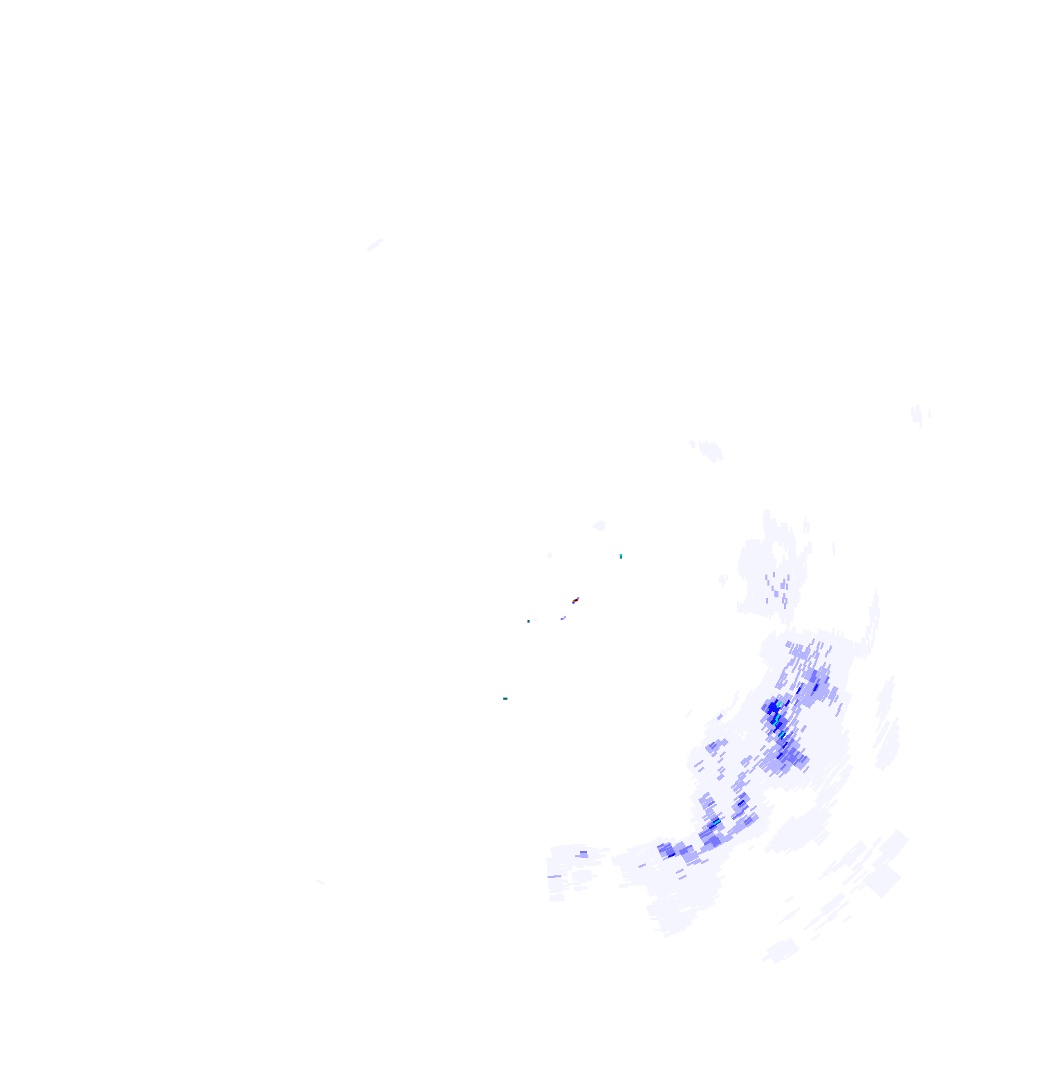 Loxford Weather Rainfall Radar - 05:19:00 AM