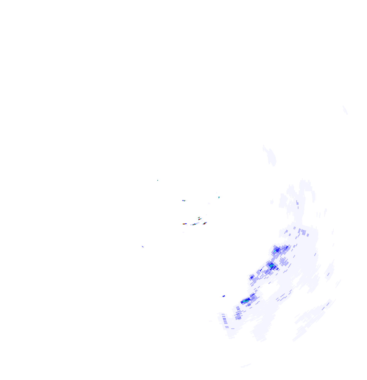 Rutherford Weather Rainfall Radar - 05:39:00 AM