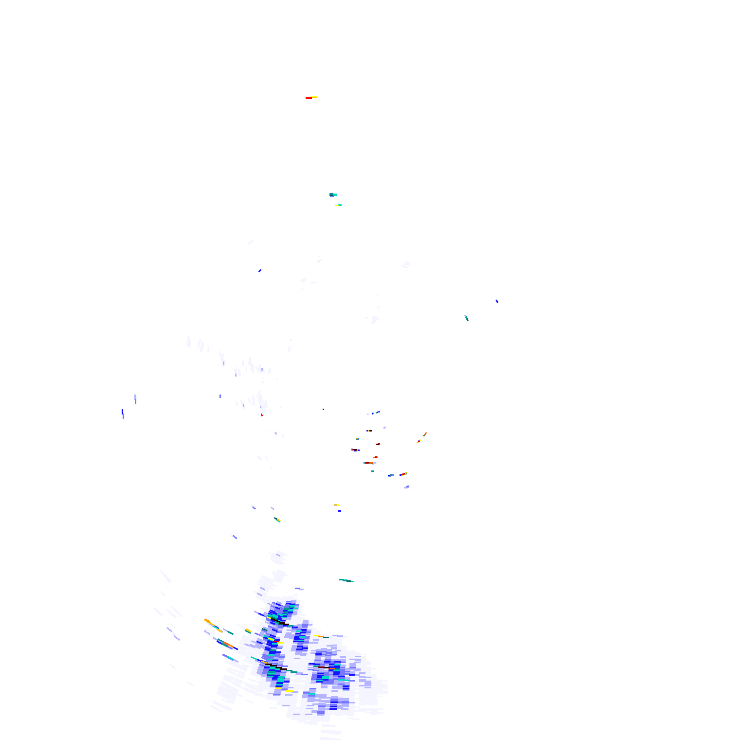 Rutherford Weather Rainfall Radar - 09:54:00 AM