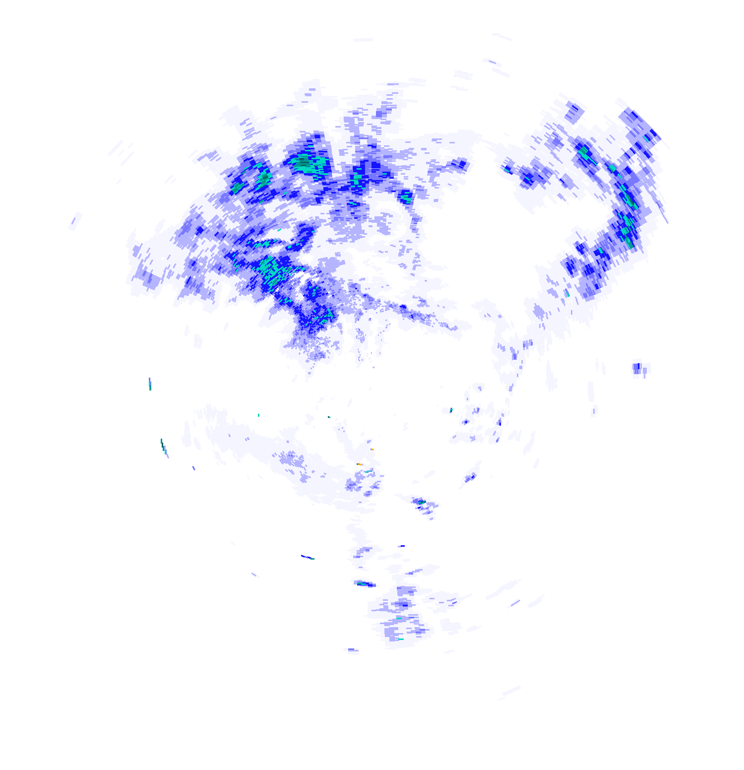 Loxford Weather Rainfall Radar - 01:39:00 AM