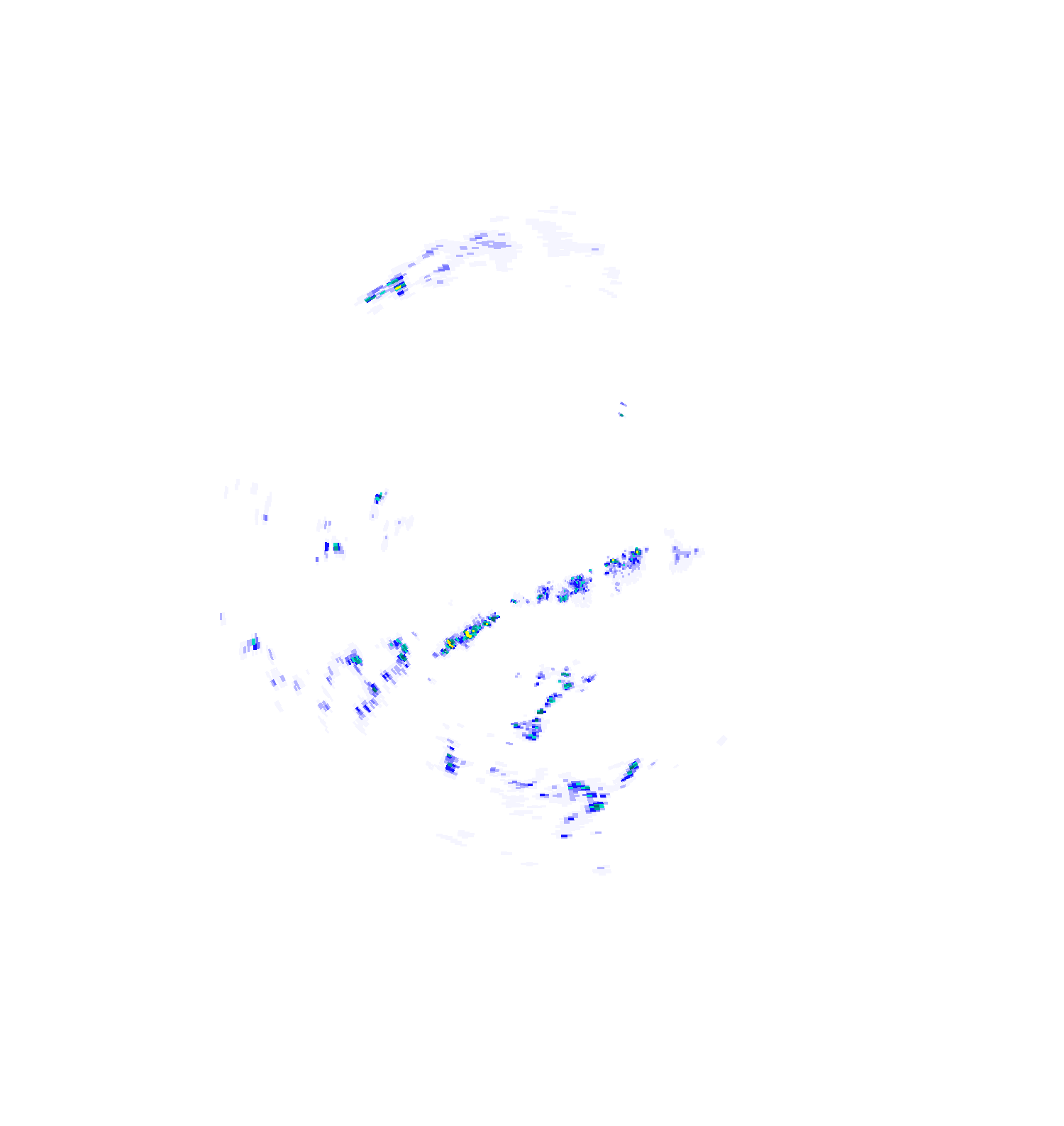 Middleback Range Weather Rainfall Radar - 07:14:00 PM