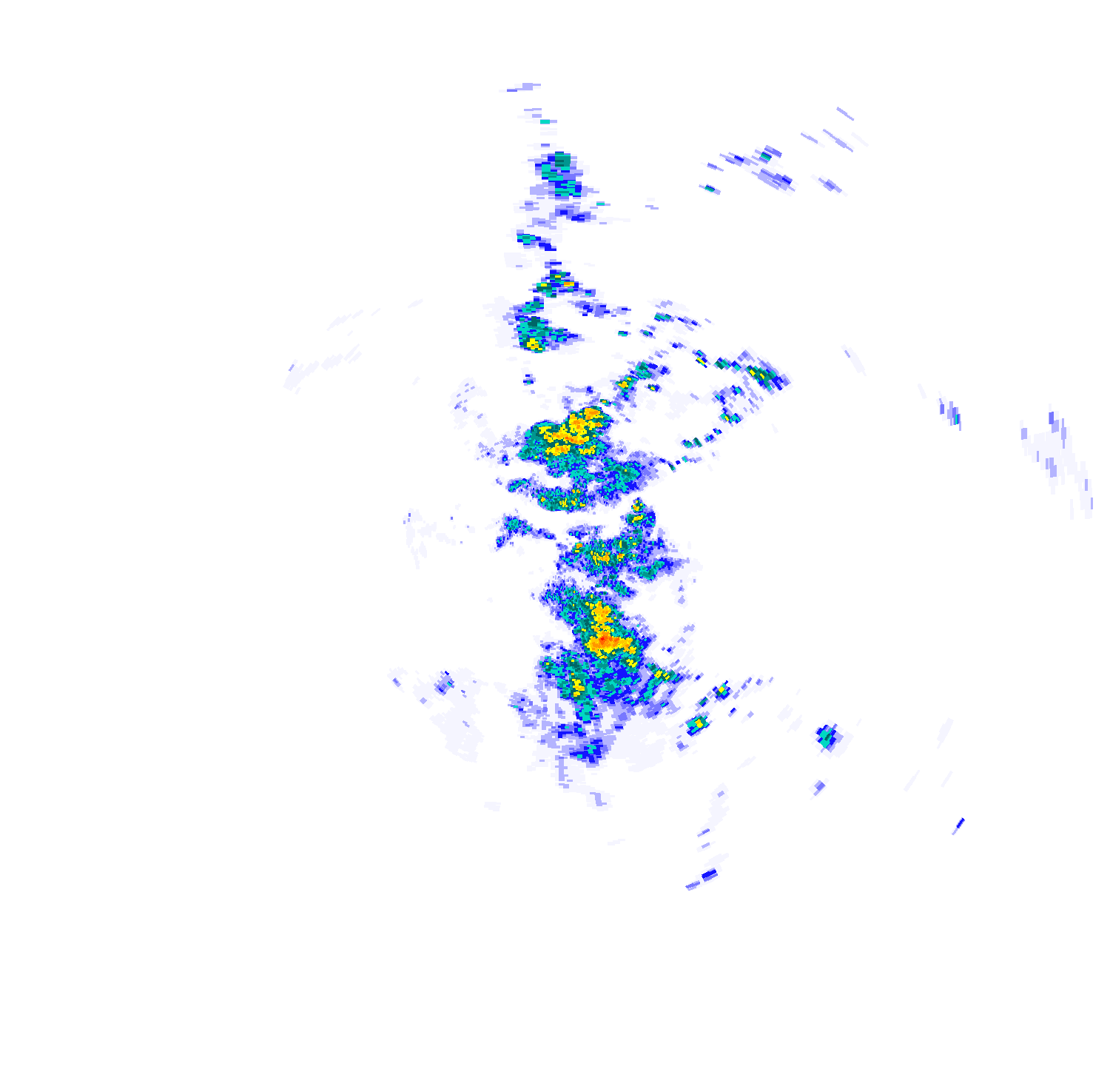 Caboolture Weather Rainfall Radar - 05:54:00 PM