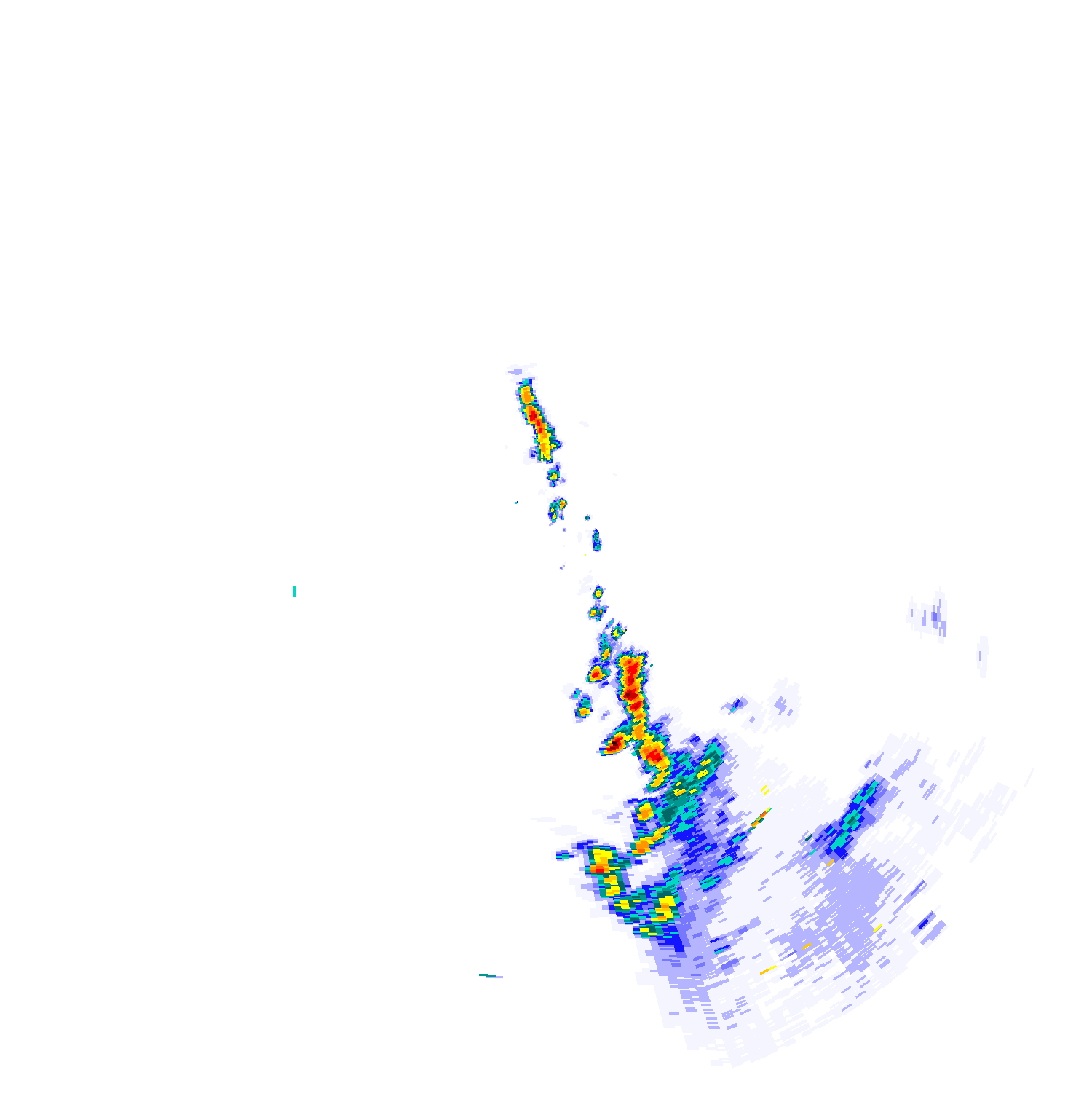 Quirindi Weather Rainfall Radar - 09:54:00 PM