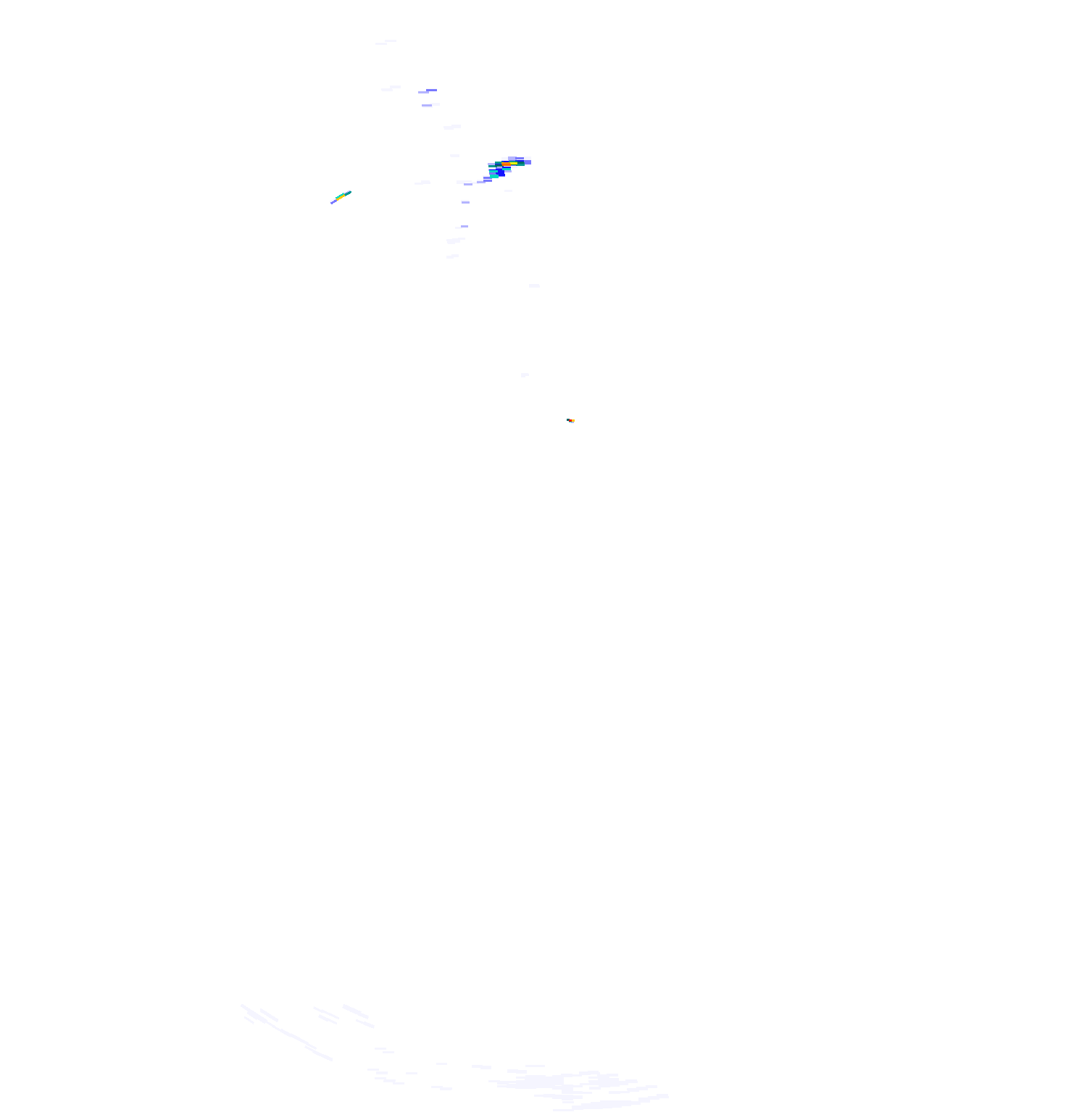 Shotts Weather Rainfall Radar - 08:39:00 PM