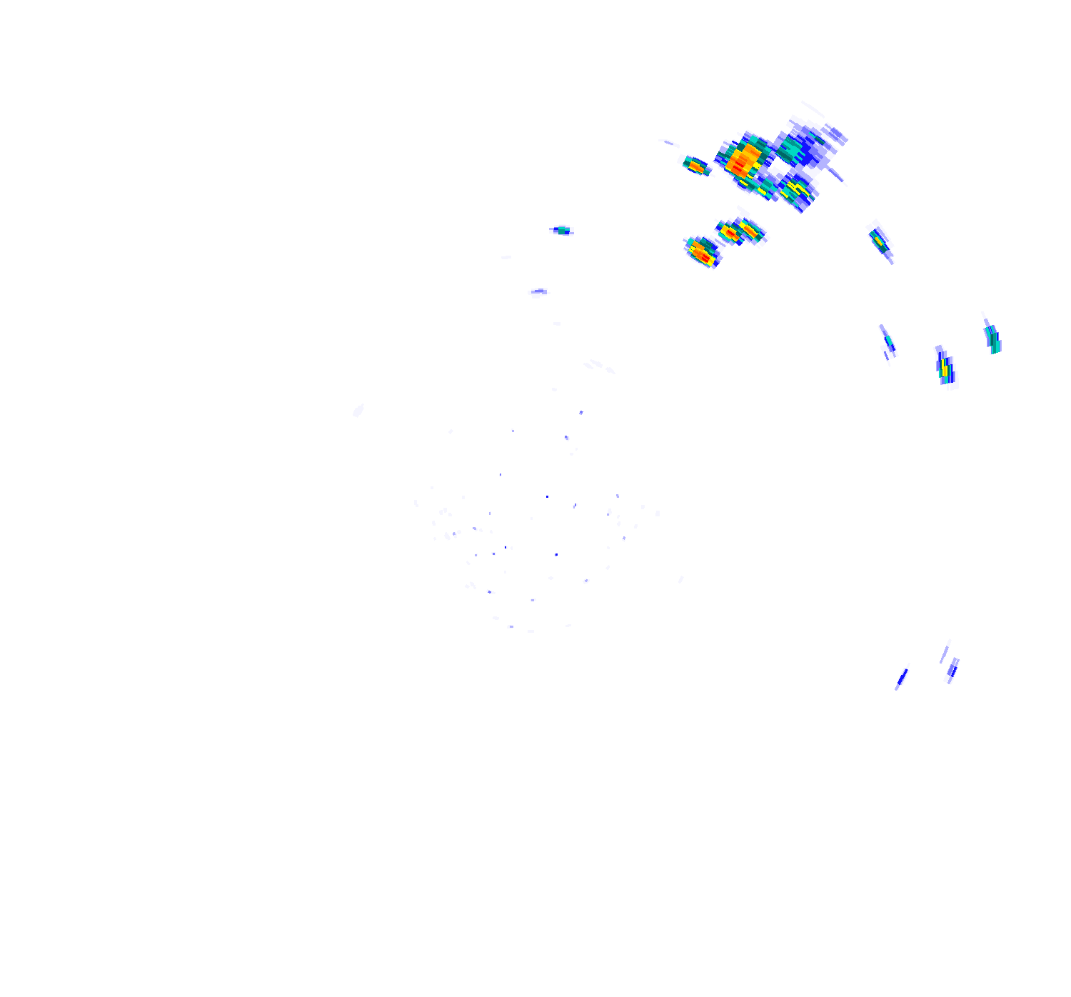 Kalkadoon Weather Rainfall Radar - 08:44:00 AM