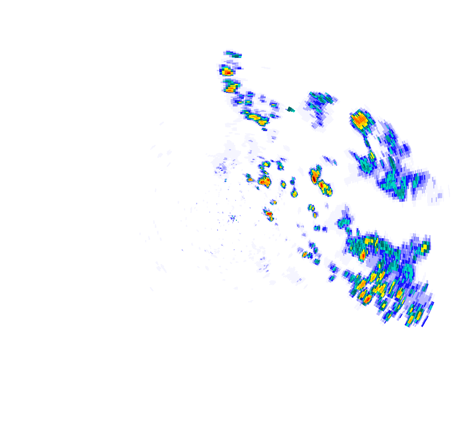 Kalkadoon Weather Rainfall Radar - 07:24:00 AM