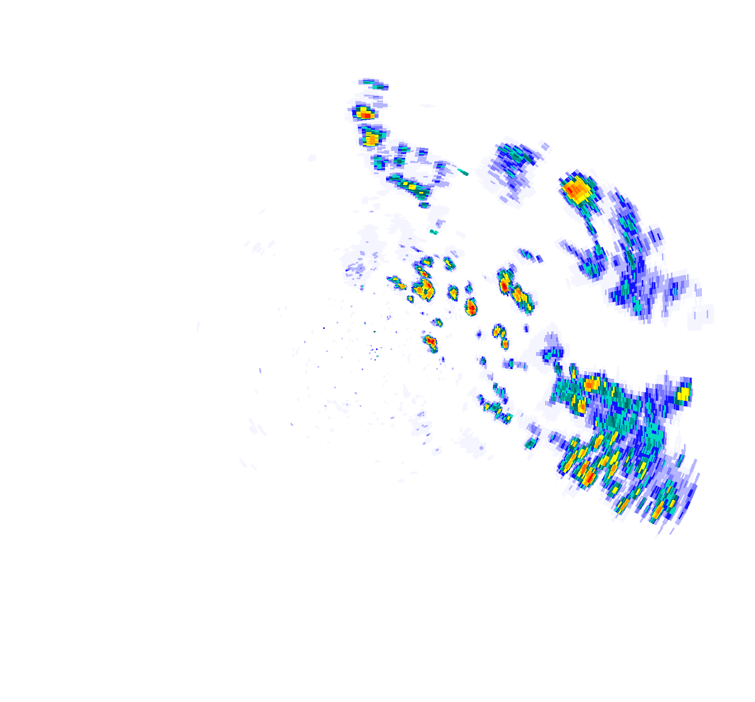 Kalkadoon Weather Rainfall Radar - 07:29:00 AM