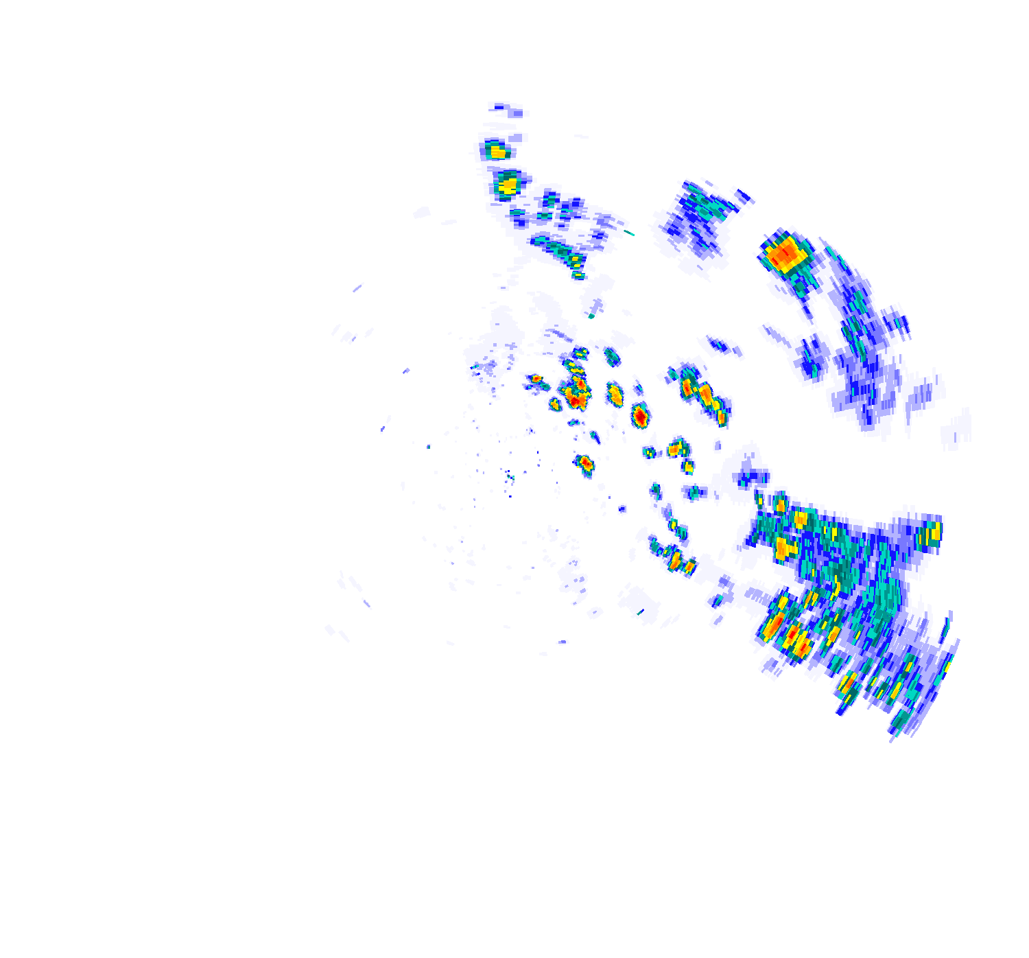 Kalkadoon Weather Rainfall Radar - 07:34:00 AM