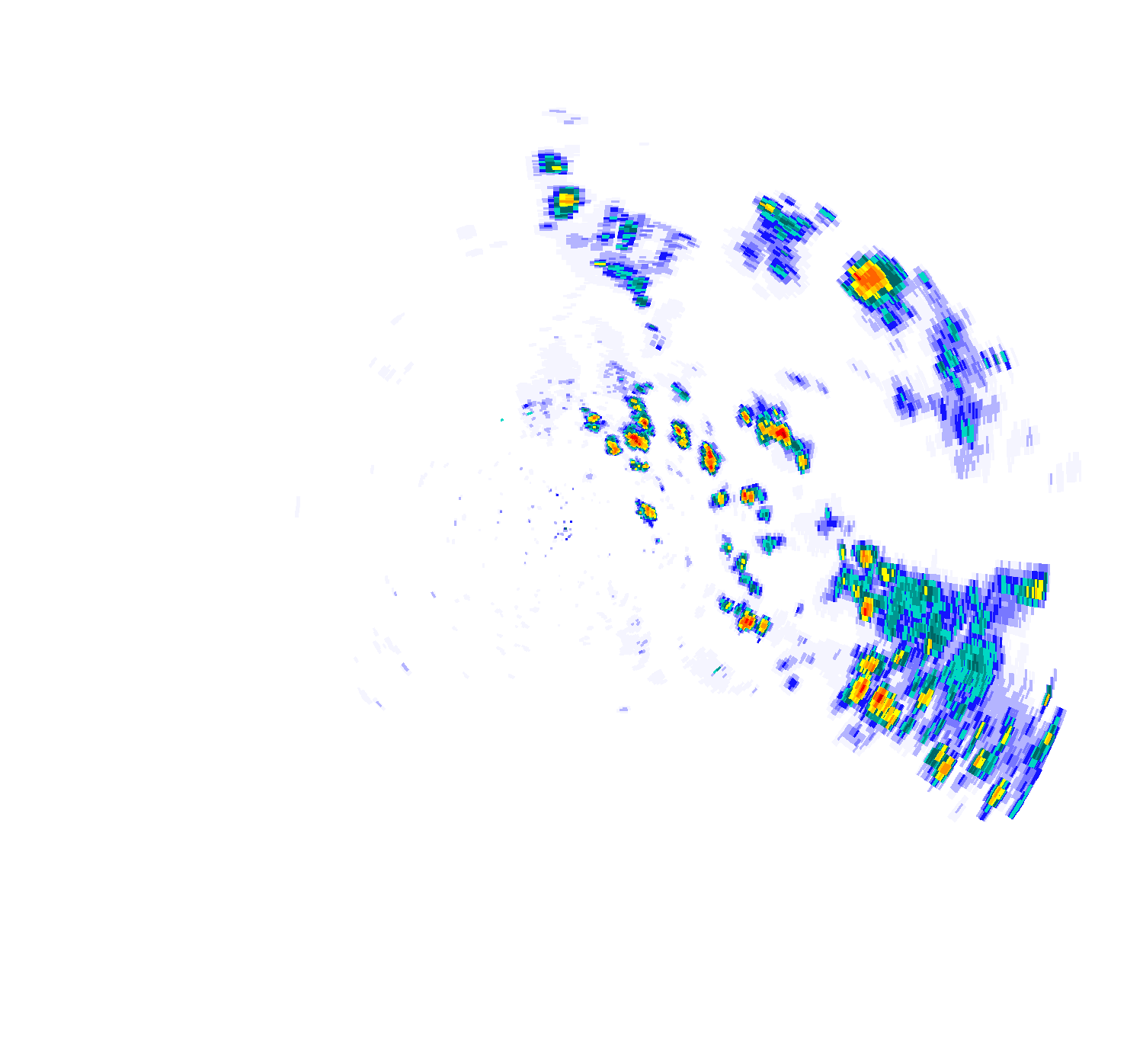 Kalkadoon Weather Rainfall Radar - 07:39:00 AM