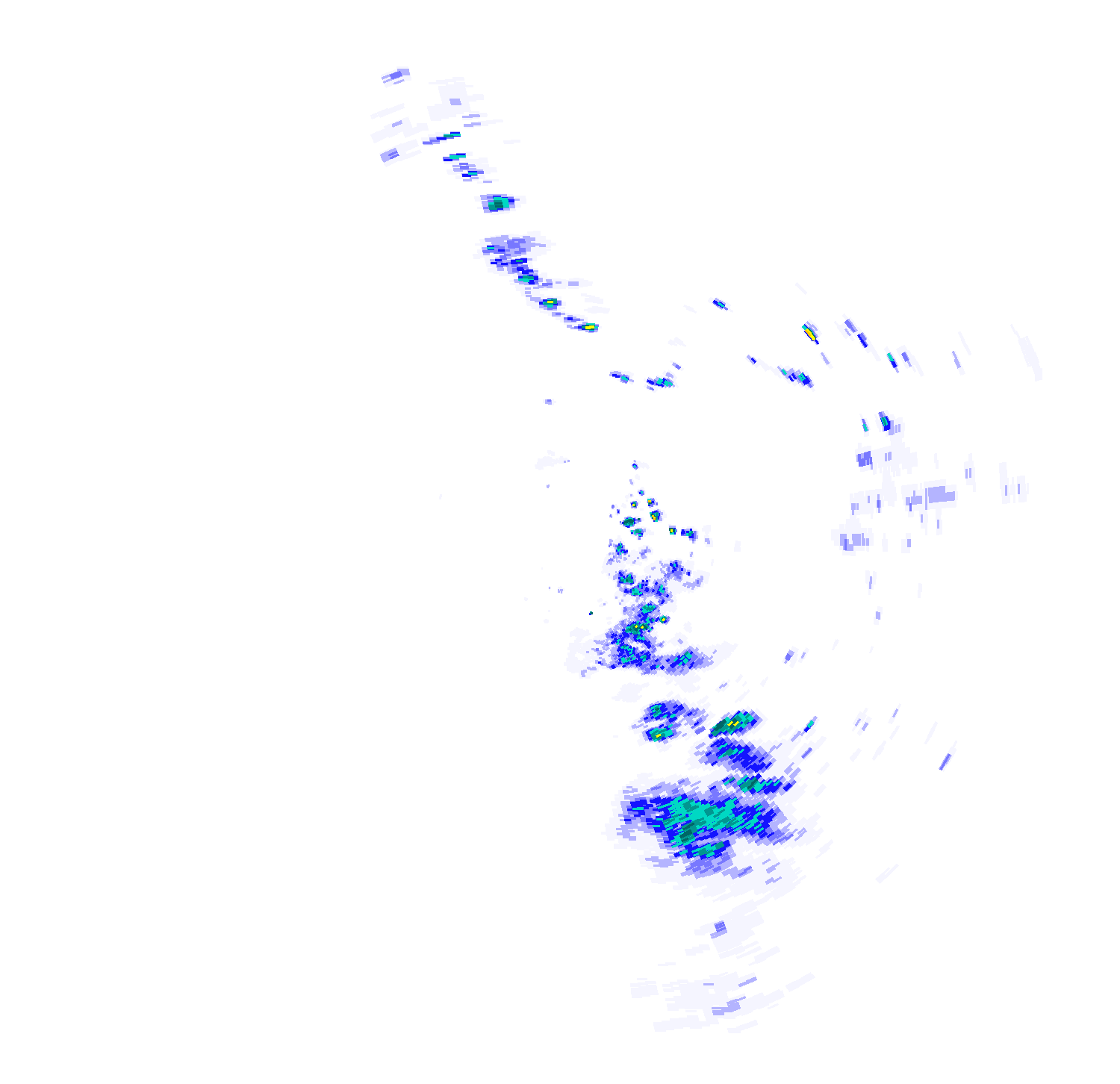 Walligan Weather Rainfall Radar - 07:54:00 PM