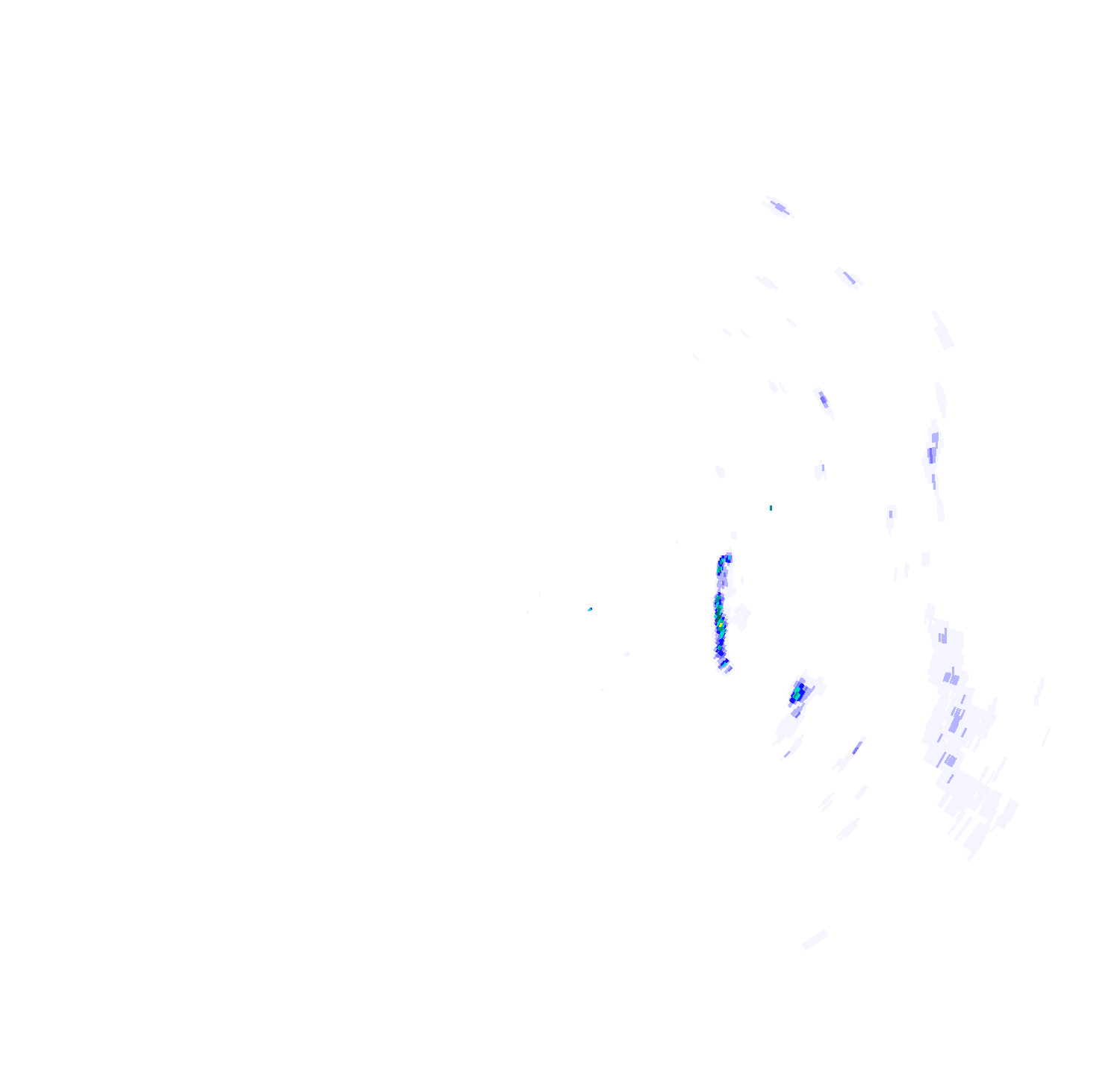 Boondooma Weather Rainfall Radar - 08:09:00 PM