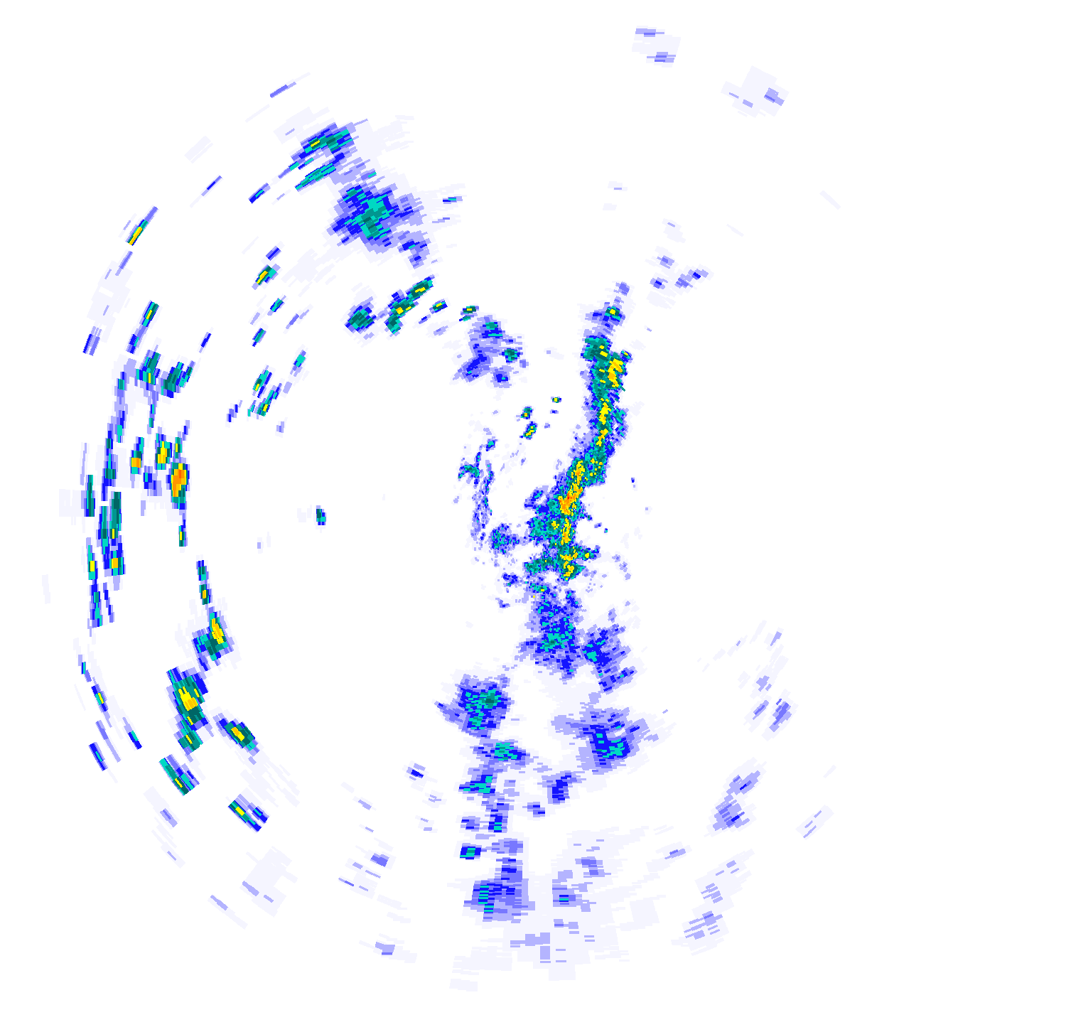 South Bingera Weather Rainfall Radar - 03:39:00 AM