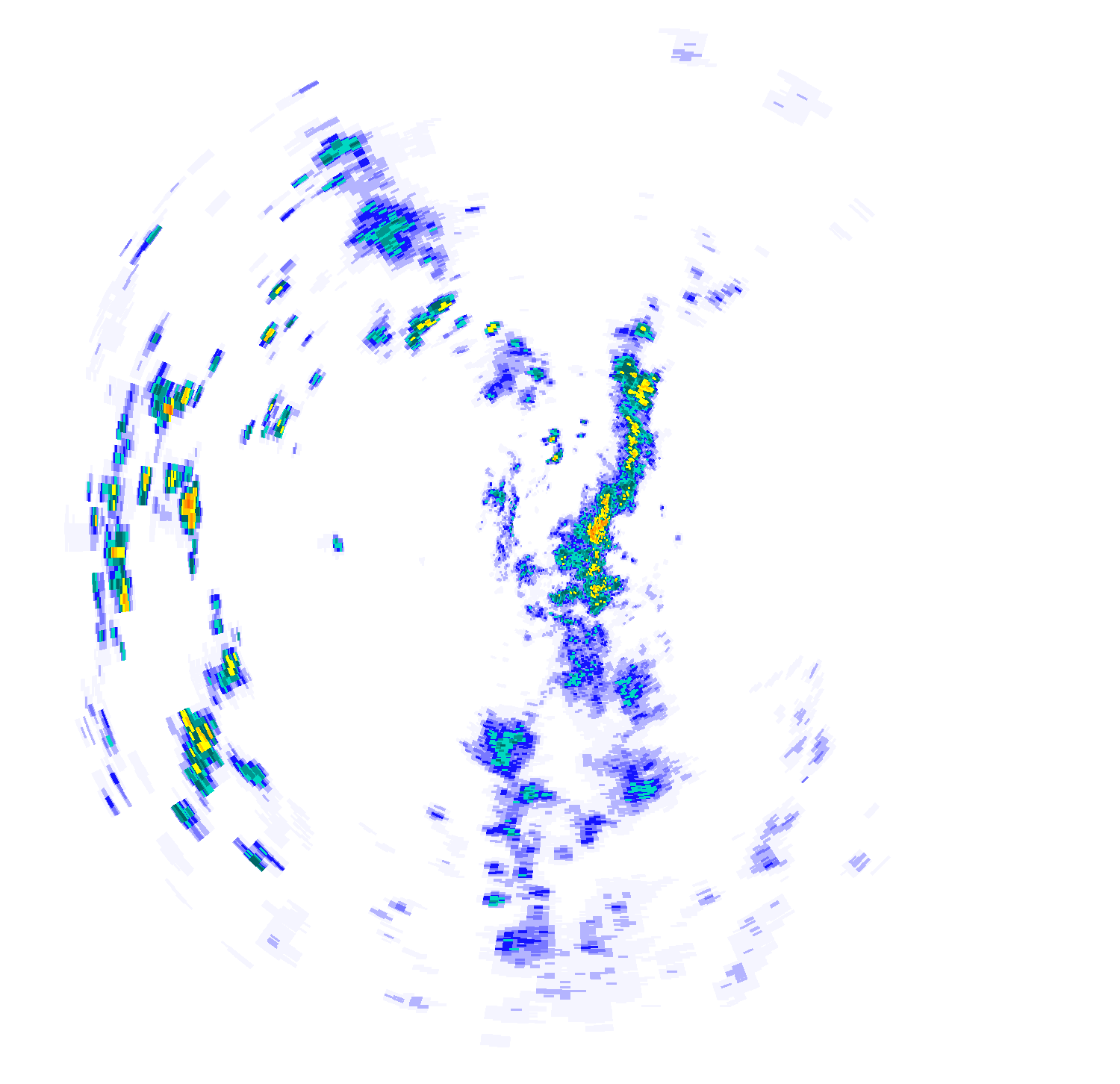 South Bingera Weather Rainfall Radar - 03:44:00 AM