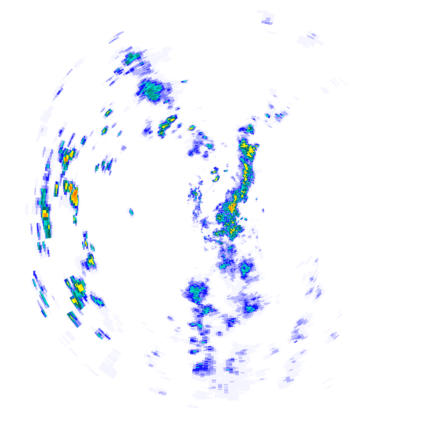 South Bingera Weather Rainfall Radar - 03:49:00 AM